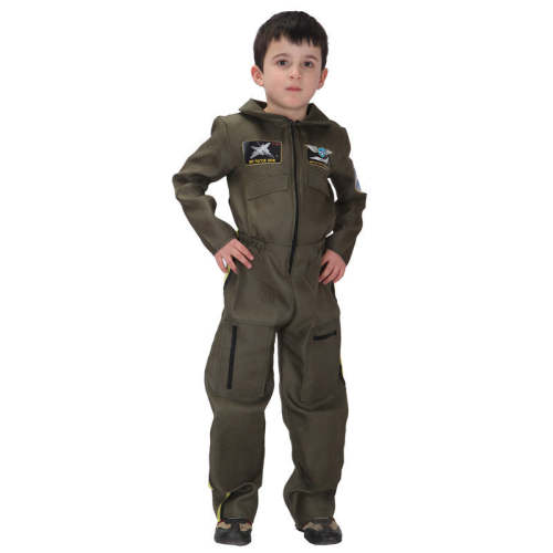 Halloween Costume For Kids Police Boys Astronaut Costume Children Cosplay Jumpsuit Masquerade Carnival Party Clothes Dance Child