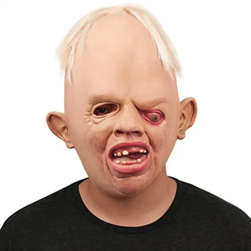 Horrible Monster Adult Latex Masks Full Face Breathable Halloween Scary Mask Fancy Dress Party Cosplay Costume For Festival