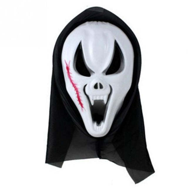 Masquerade Party Mask Halloween Carnival Plastic Face Masks Halloween Mask