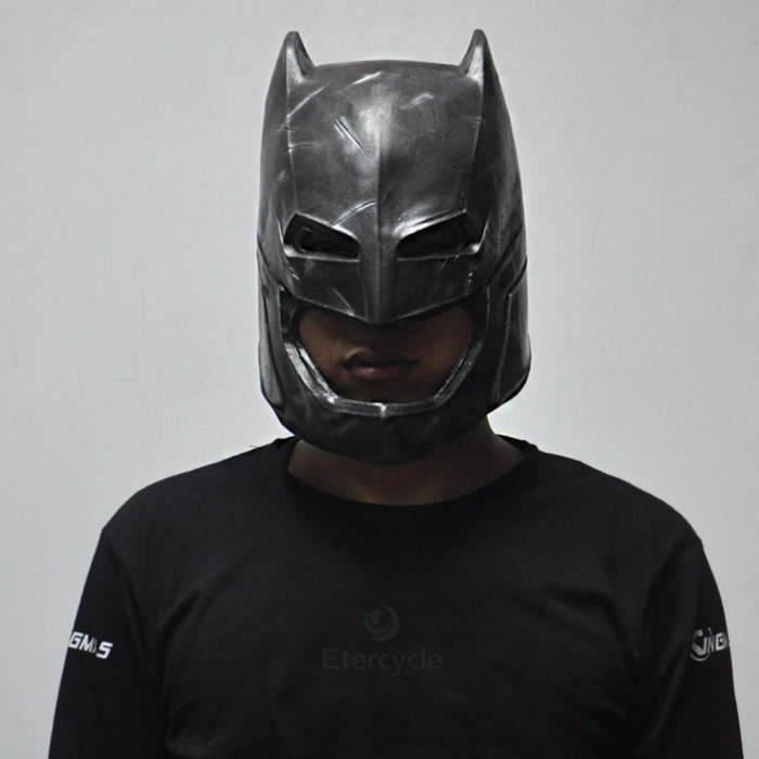 Batman Masks Adult Halloween Mask Full Face Latex Caretas Movie Bruce Wayne Cosplay Toy Props