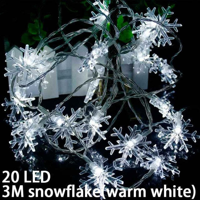 5M Led Copper Wire String Lights Romantic Wedding Fairy Light Decoration Aa Battery