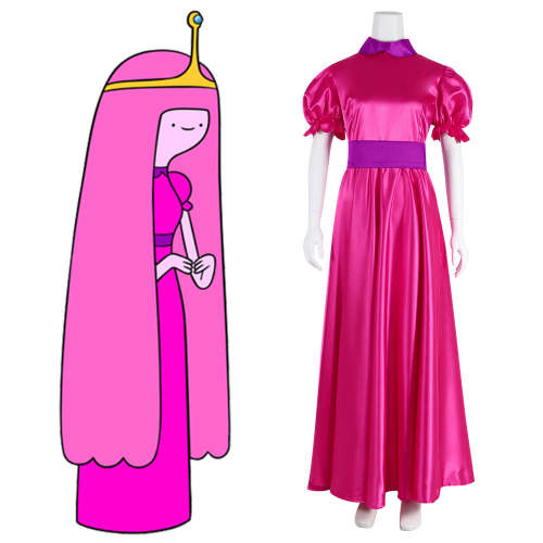 Adventure Time Princess Bubblegum Cosplay Costume