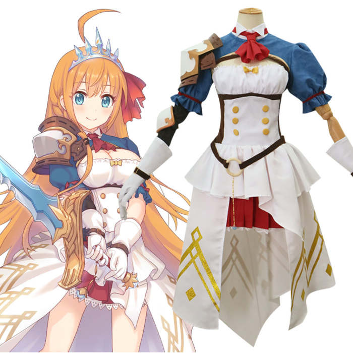 Princess Connect!Re: Dive Pecoriinu Cosplay Costume - Not Included Pauldrons, Elbow Wear