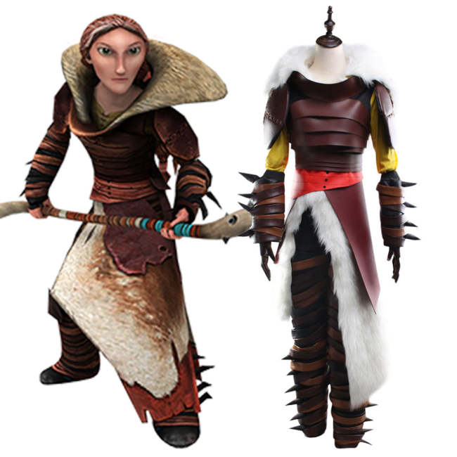 How To Train Your Dragon: The Hidden World Valka Cosplay Costume