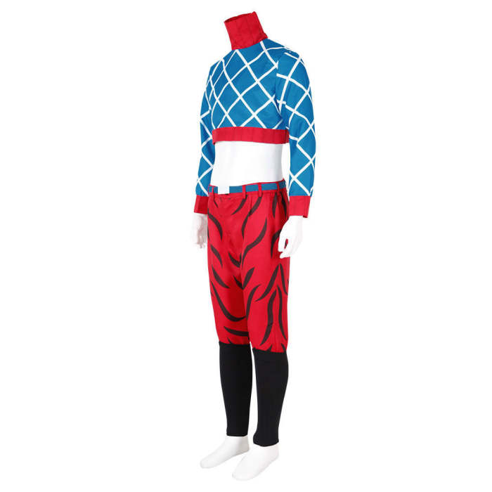 Jojo'S Bizarre Adventure: Vento Aureo Golden Wind Guido Mista Cosplay Costume