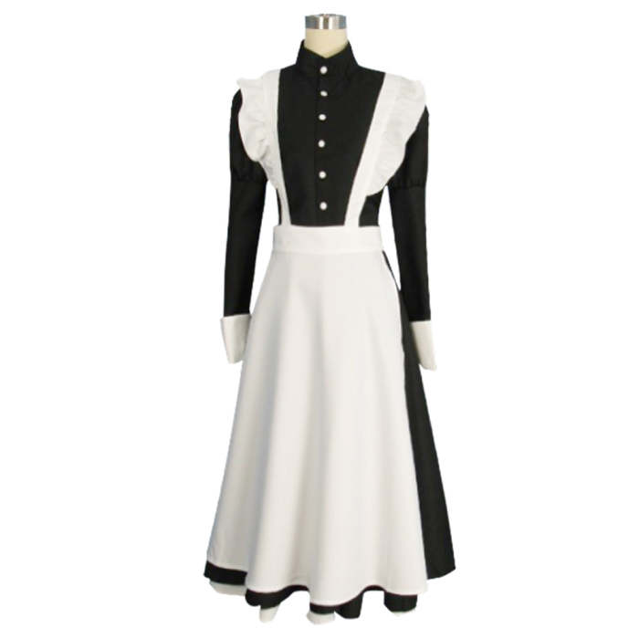 Black Lagoon Roberta Maid Cosplay Costume