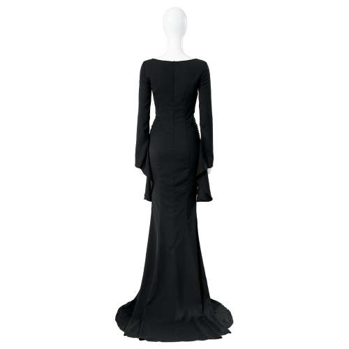 Wednesday The Addams Family( Tv Series) Morticia Addams Cosplay Costume