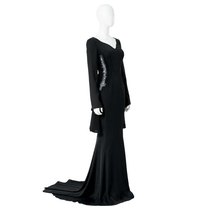 Wednesday The Addams Family( Tv Series) Morticia Addams Cosplay Costume