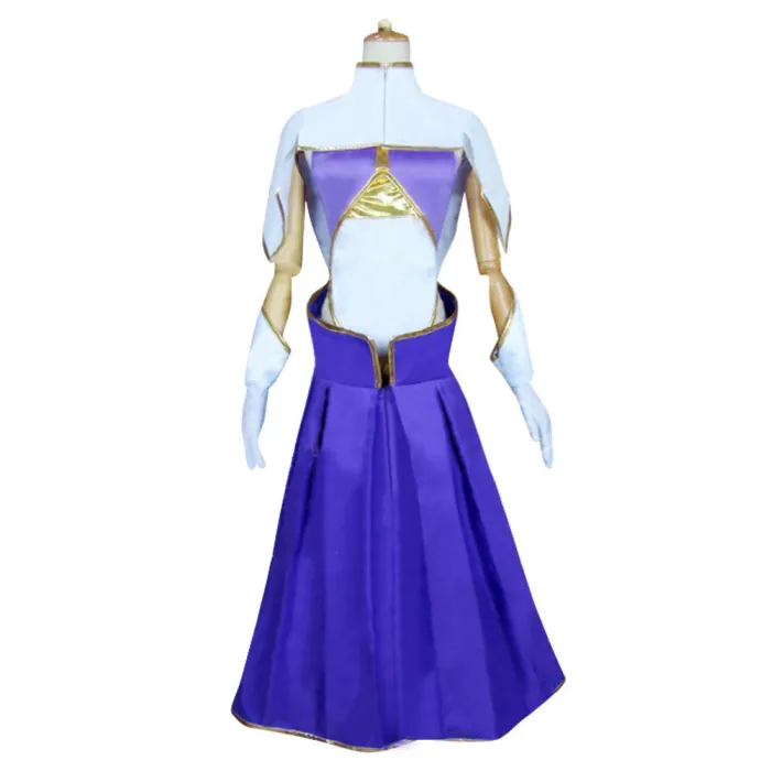 Mobile Suit Gundam Seed Destiny Meer Campbell Zaft Cosplay Costume