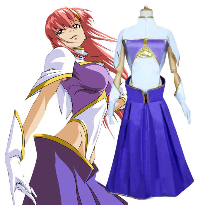 Mobile Suit Gundam Seed Destiny Meer Campbell Zaft Cosplay Costume