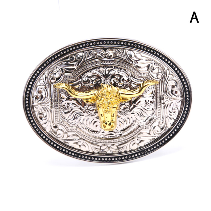 1pc Luxury Eagle Metal Cool Belt Buckles For Man Unisex Western Fashion Buckle Cowboys Cowgirls Buckle