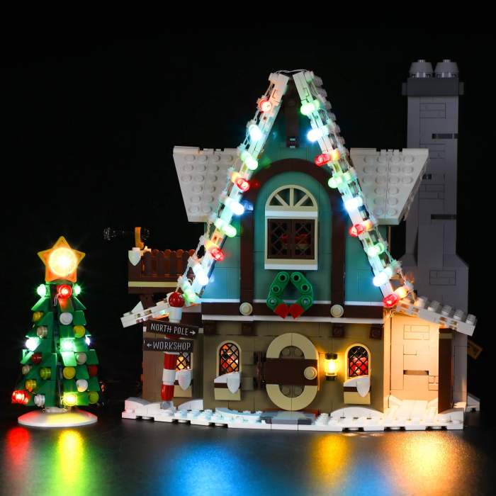 Light Kit For Elf Club House 5(Remote Control)