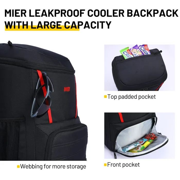 Large Cooler Backpack Insulated Lunch Backpacks