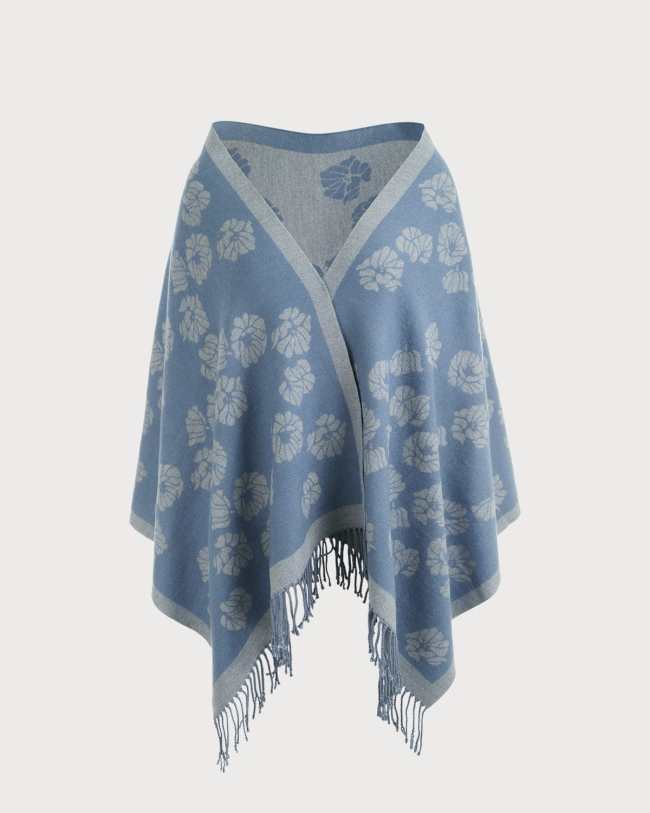 The Floral Jacquard Scarf