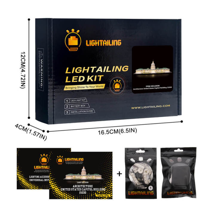 Light Kit For United States Capitol 0