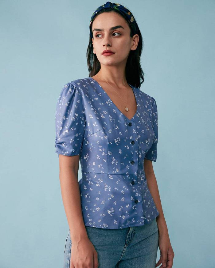 The Floral Puff Sleeve Shirt