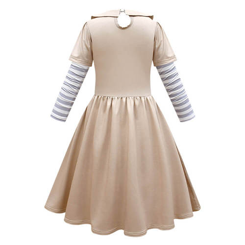 Girls M3Gen Kids Halloween Cosplay School Play Costume With Bowknot