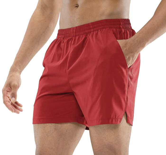 Men Workout Running Shorts Active 5 Inches Shorts With Pockets