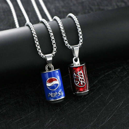Cola Pepsi Necklace Chain