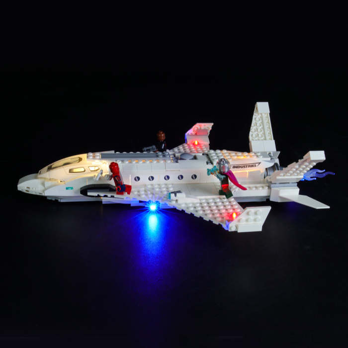 Light Kit For Stark Jet And The Drone Attack 0