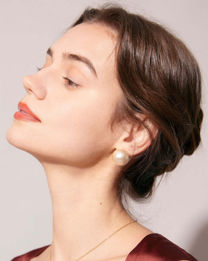 The Pearl Stud Earrings