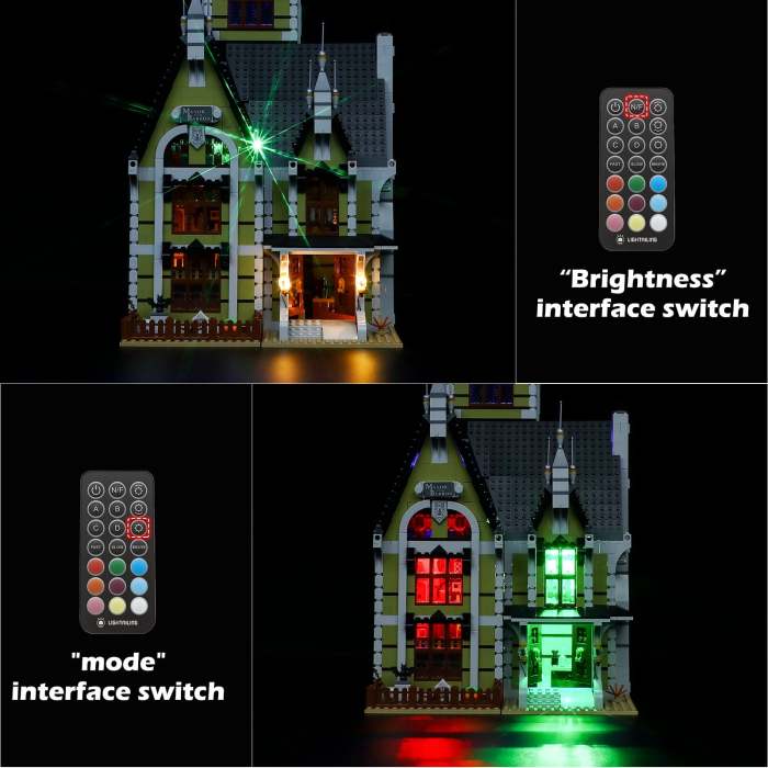 Light Kit For Haunted House 3(Remote Control)