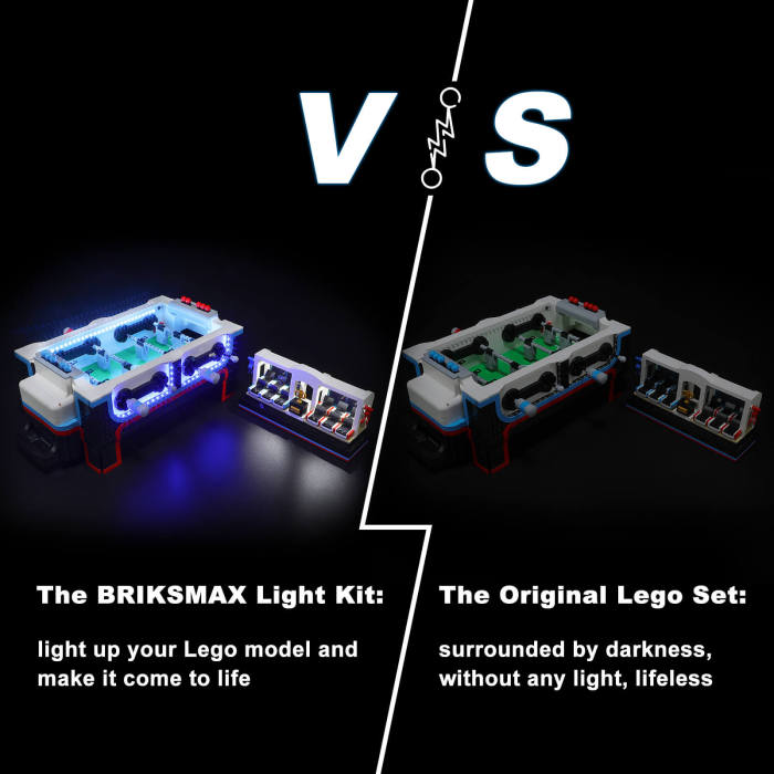 Briksmax Light Kit For Table Football 7