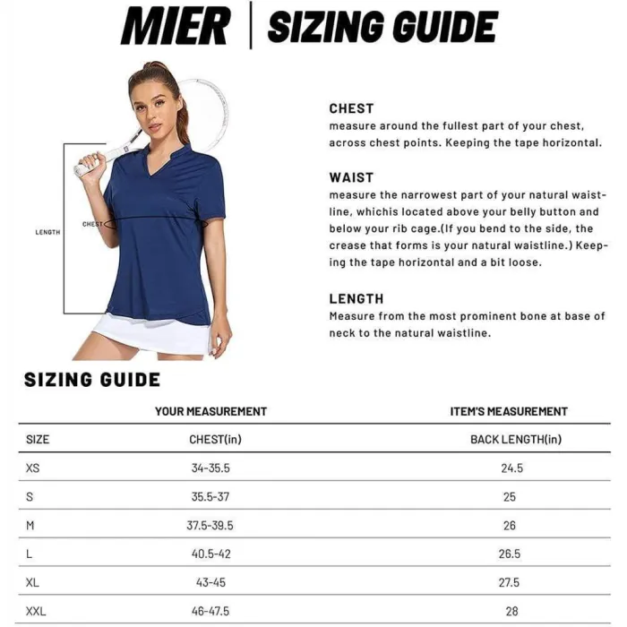 Women Golf Polo Shirts Collarless Upf 50+ Tennis Running T-Shirt