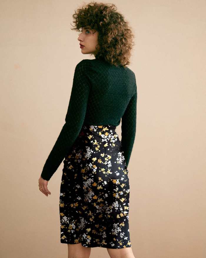 The Floral A-Line Skirt