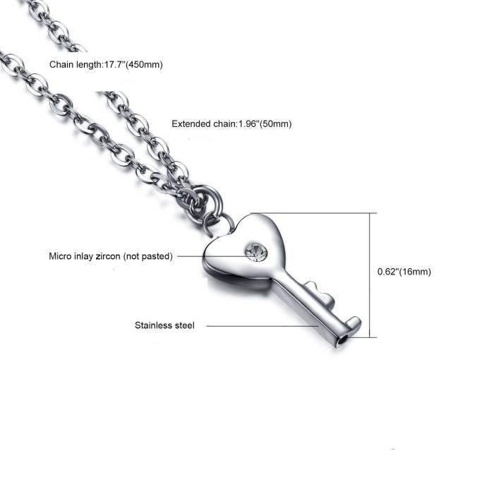 A Small Key As A Backup For Bff Lock Bracelets