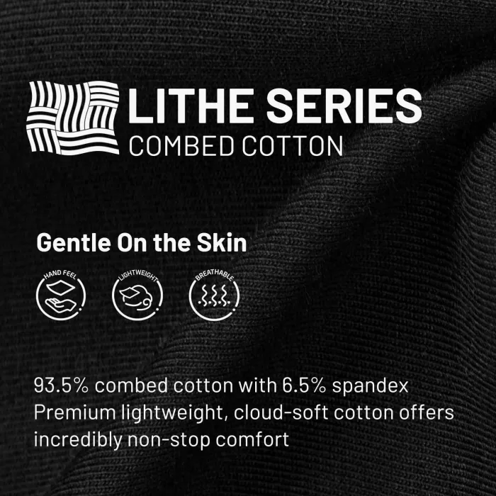 Men Long Sleeve Henley Shirts Casual Cotton Tee Shirt