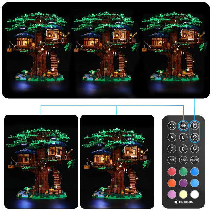 Light Kit For Tree House 8(With Remote)