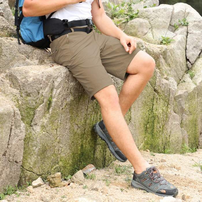 Men’S Quick Dry Hiking Shorts Lightweight Stretch Trail Shorts