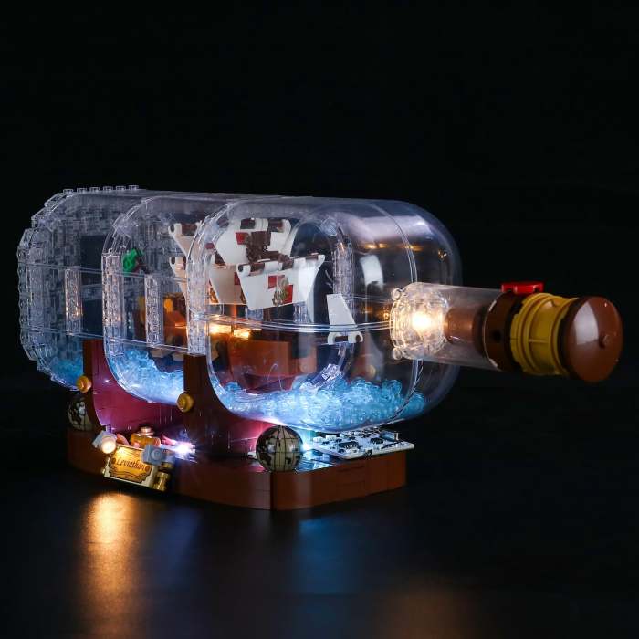 Light Kit For Ship In A Bottle 3 (With Remote)