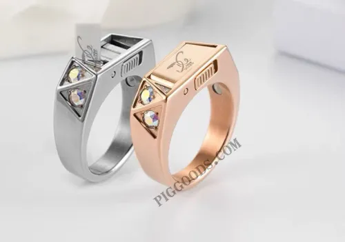 Dragon Pattern Self Defense Ring Anti-Wolf Ring