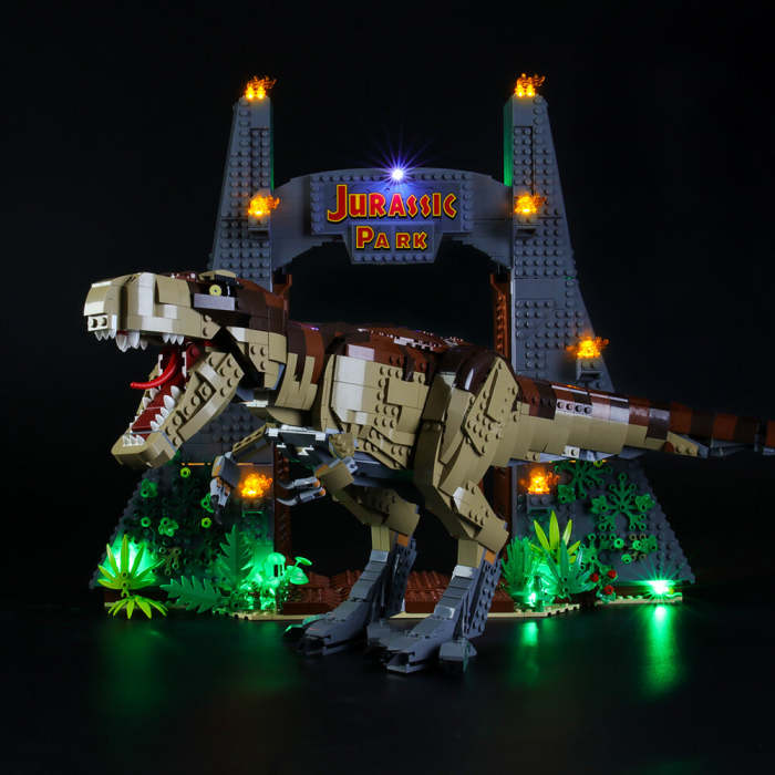 Light Kit For Jurassic Park: T. Rex Rampage 6
