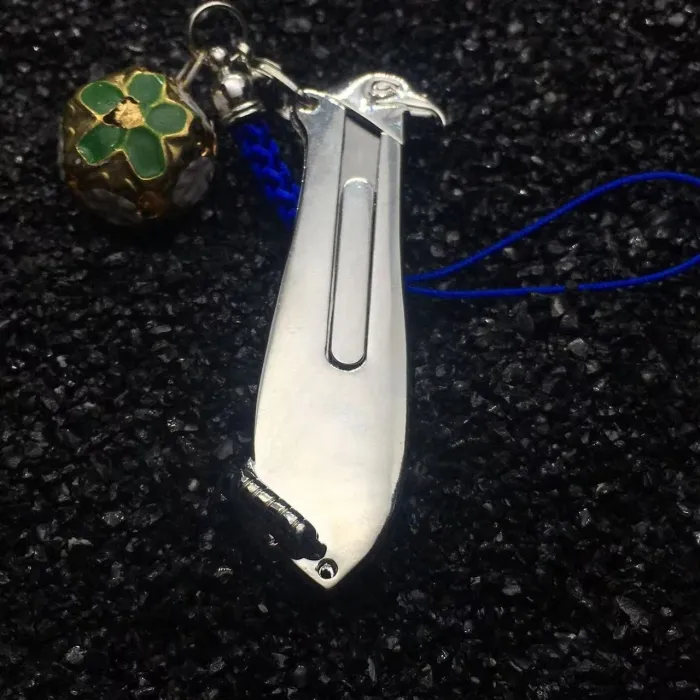 Multi-Function Replaceable Blade Eagle Hidden Knife Key Chain (1Pc)