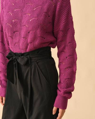 The Tie Waist Pegged Pants