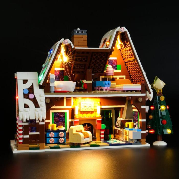 Light Kit For Gingerbread House 7