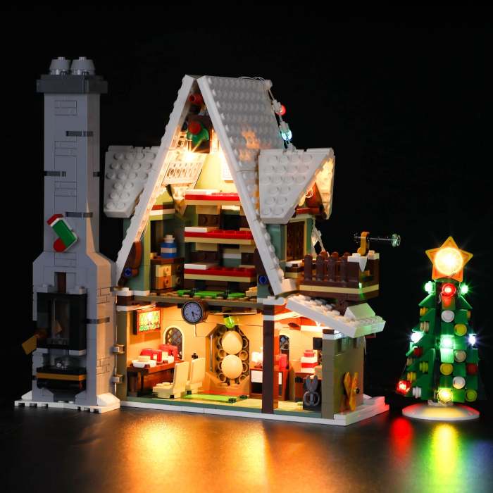 Light Kit For Elf Club House 5(Remote Control)