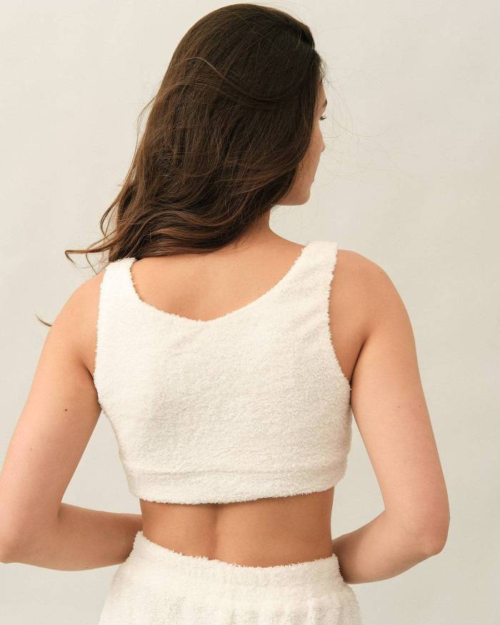 The Solid Crop Tank Top