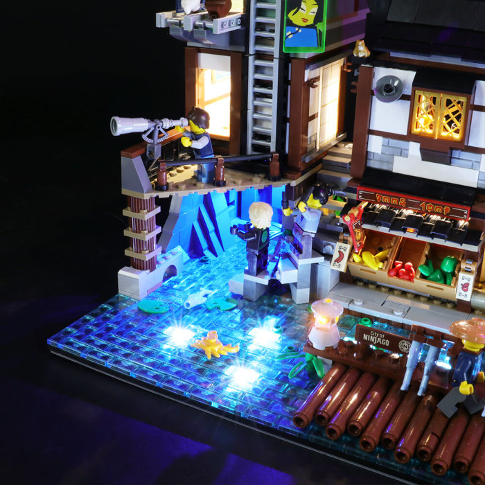 Light Kit For Ninjago City Docks 7