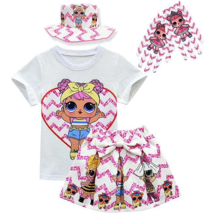Surprise Dawn Doll Girls Costume T Shirt Outfit Sets 6 Pieces