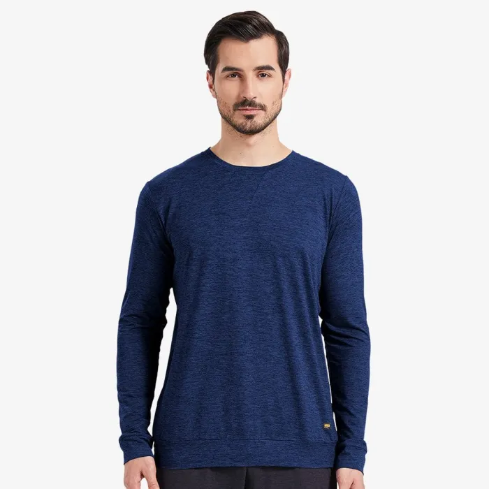 Men Ultra Soft Long Sleeve Shirts Workout Running T-Shirts