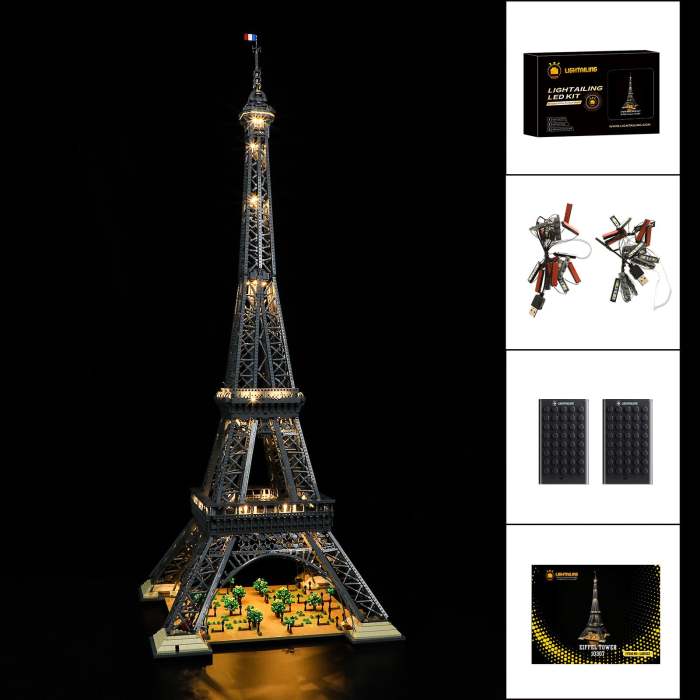 Light Kit For Eiffel Tower 7