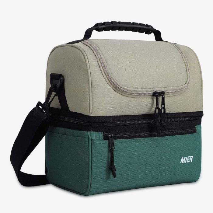 Adult Lunch Box Insulated Lunch Bag Large Cooler Tote