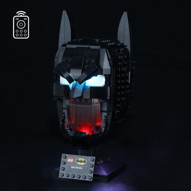 Light Kit For Batman Cowl 2(With Remote)
