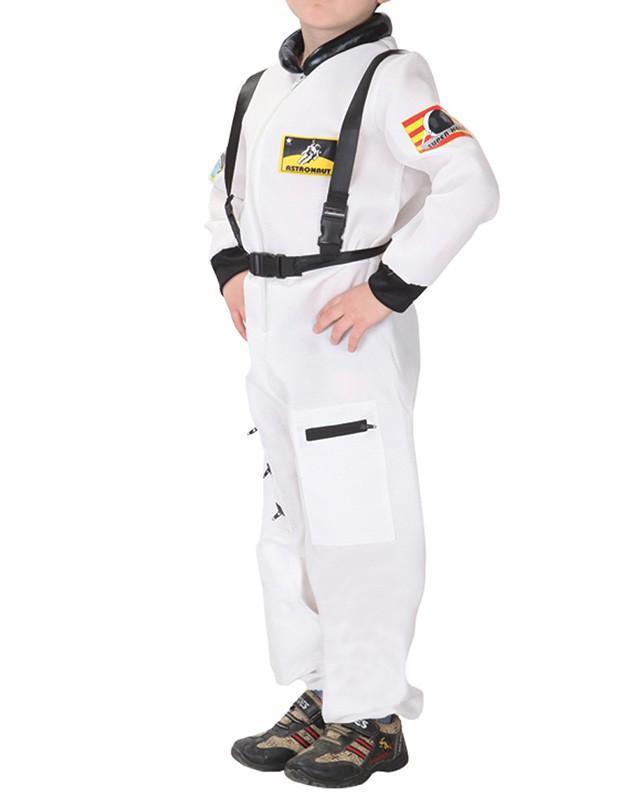 Boys Girls Astronaut Nasa Space Suits Jumpsuit Costume