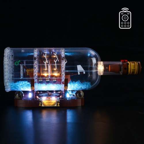 Light Kit For Ship In A Bottle 3 (With Remote)