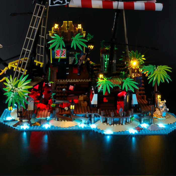 Light Kit For Lego Pirates Of Barracuda Bay 2